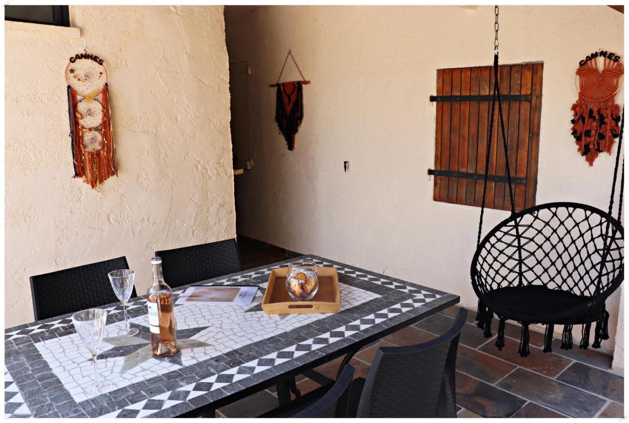 Superbe Glamping Avec Terrasse Privative 5Min Mer Cannes Luaran gambar
